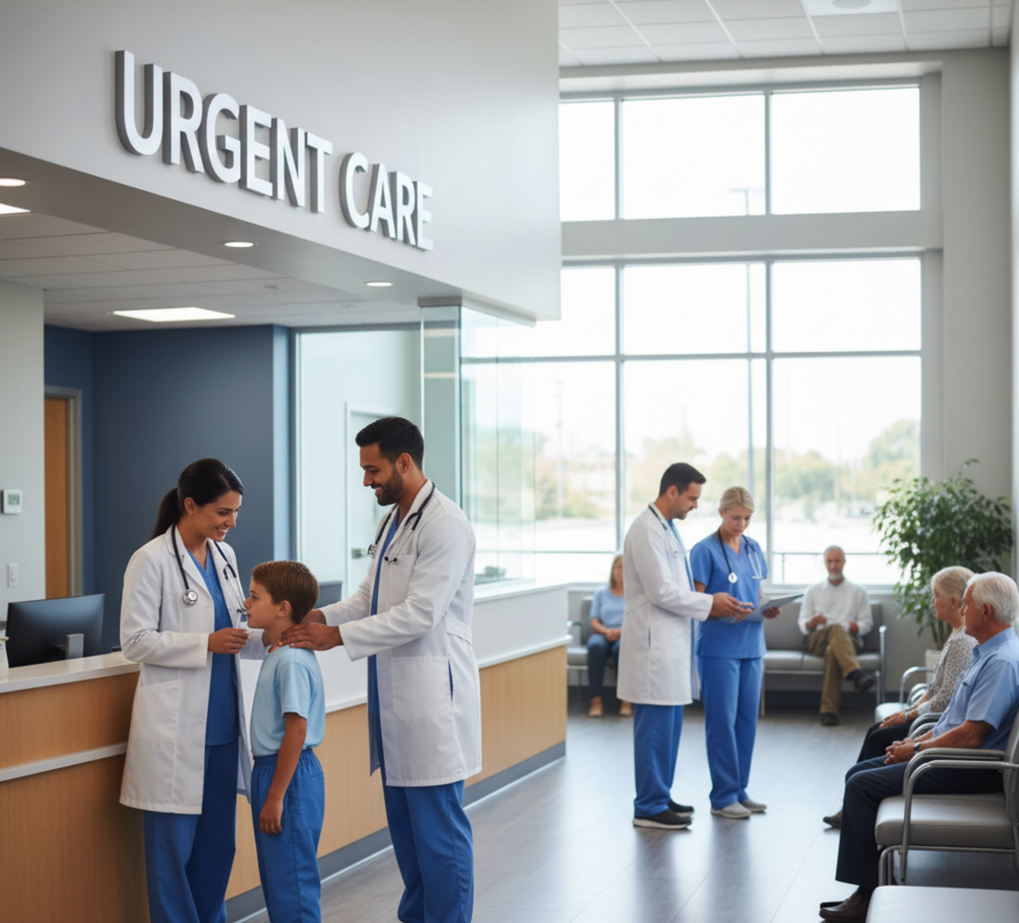franklin urget care patients are waiting